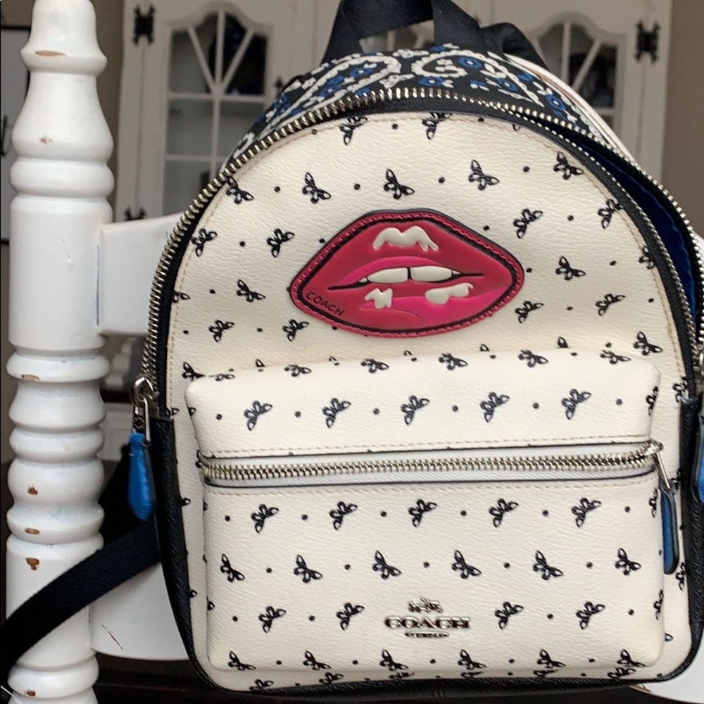 Coach backpack purse